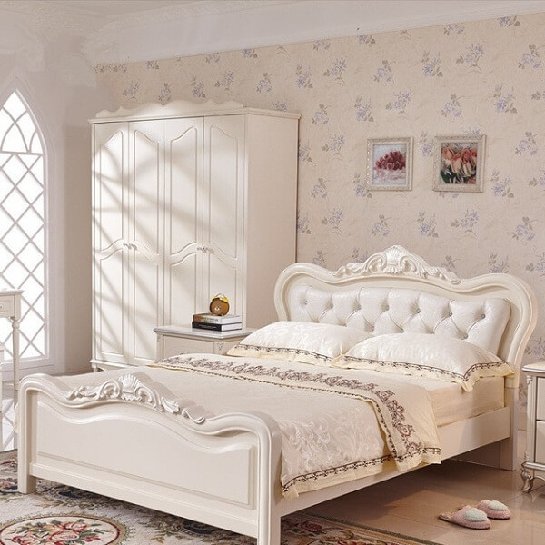 Giường ngủ cổ điện là lựa chọn hàng đầu cho những ngôi biệt thự sang trọng