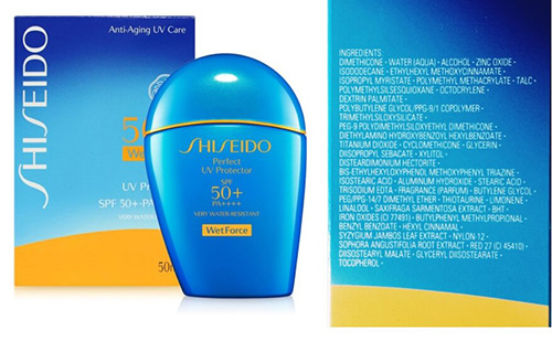 Kem chống nắng không thấm nước Shiseido 
