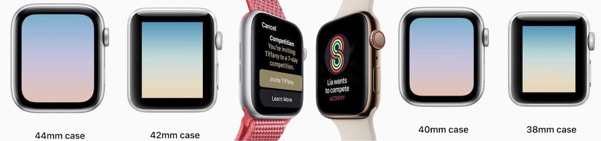 so sánh apple watch s4 và s3