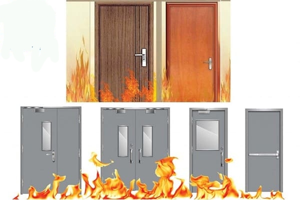 Cửa chống cháy giúp đảm bảo an toàn cho các tòa nhà