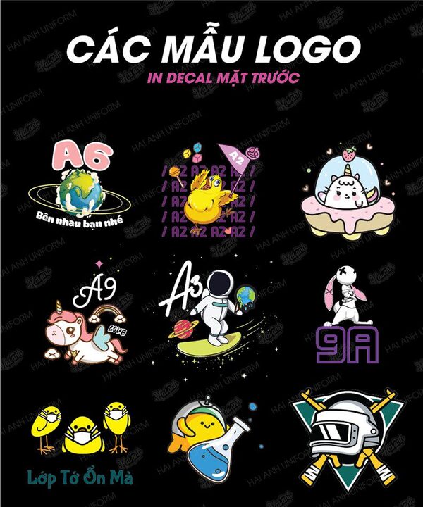 In decal mặt trước