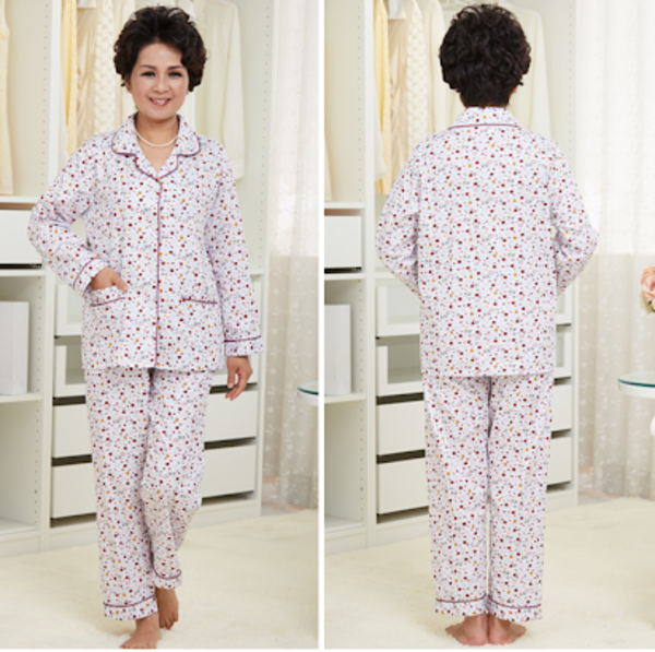 Pijama cho người trung tuổi nữ thanh nhã