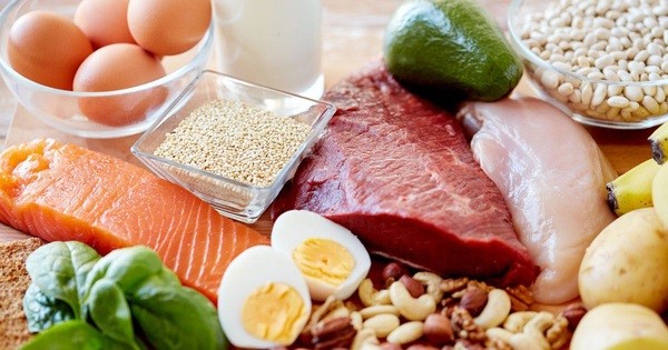 Các thực phẩm giàu protein
