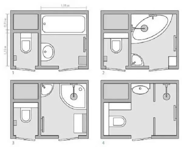 Lắp thiết bị vệ sinh cho phòng tắm có diện tích lớn