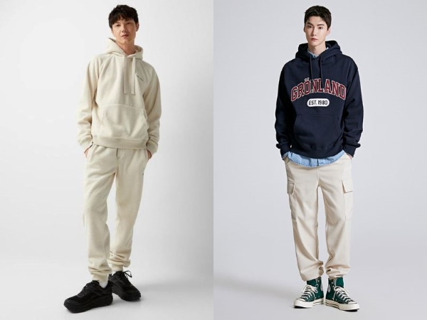 phối đồ hoodie cùng với quần jogger