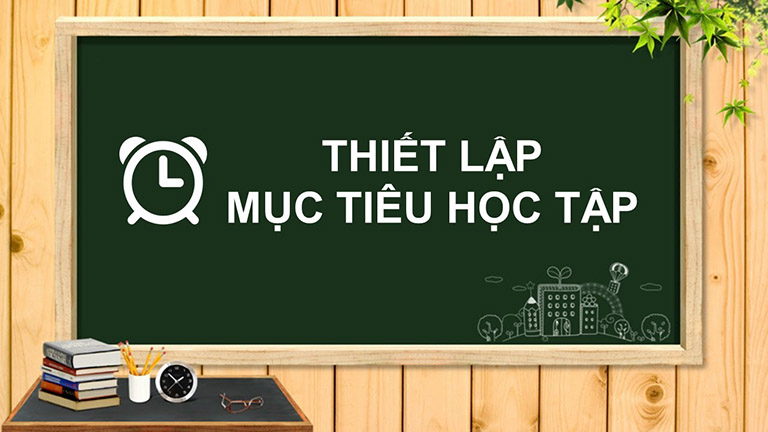 Mục tiêu học tập giúp thúc đẩy sự nỗ lực, cố gắng