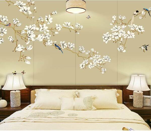Decal dán tường đẹp họa tiết phong cảnh thiên nhiên