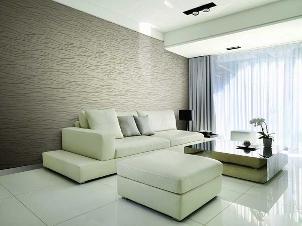 Lựa chọn hoa văn giấy dán tường hài hòa với yếu tố phong thủy
