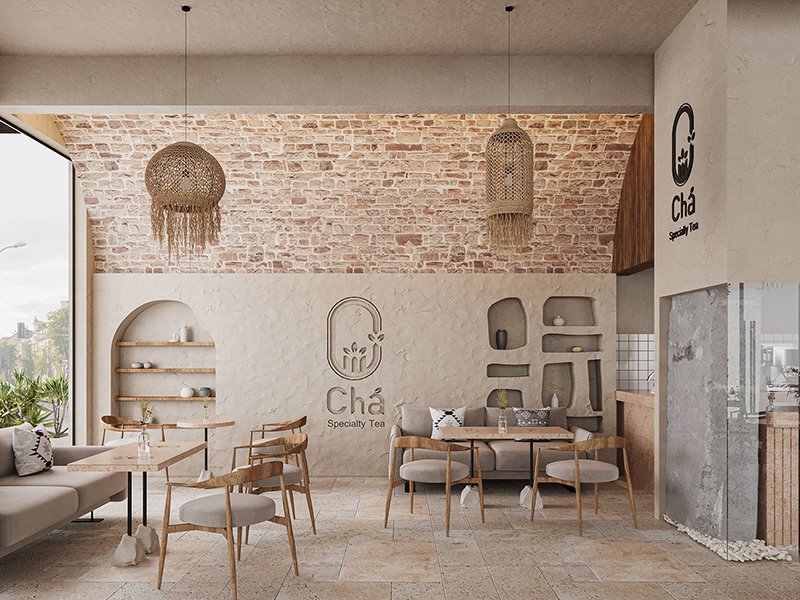 Trang trí quán cafe nhỏ