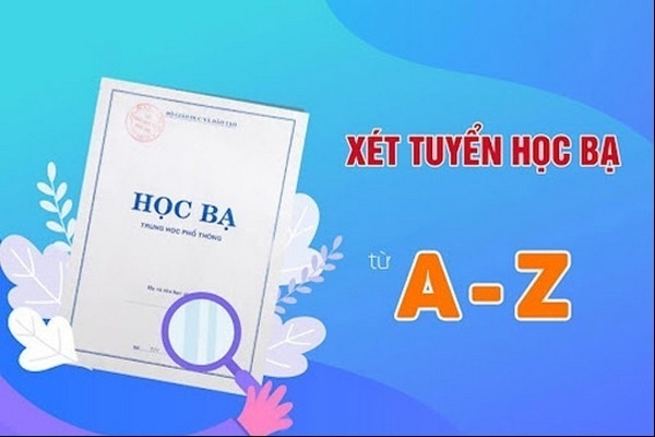 Cách tính điểm để xét tuyển học bạ