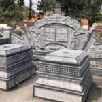 Mẫu mộ đá đôi đẹp