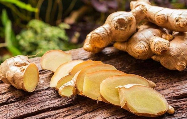 Sử dụng gừng tươi để giảm sưng nướu răng 