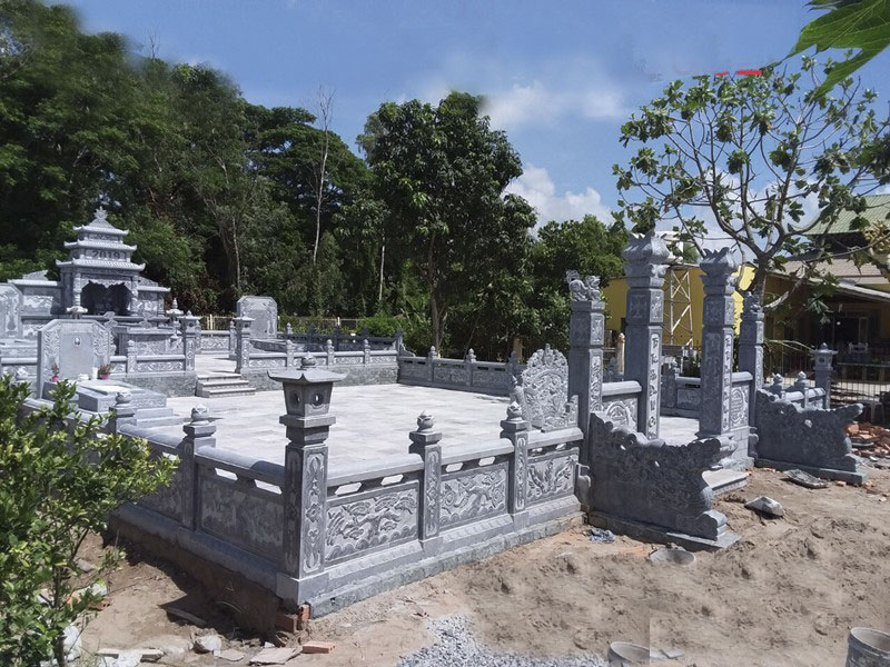 Mẫu lăng mộ đá cao cấp