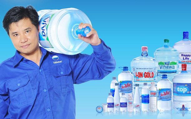 Đặt nước bình 20L online tiện lợi mọi gia đình