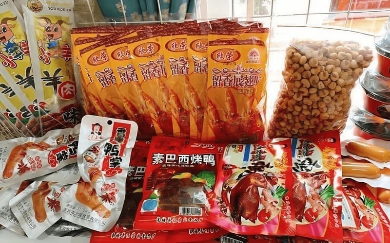 Các món đồ ăn vặt Trung Quốc cay nồng đặc trưng