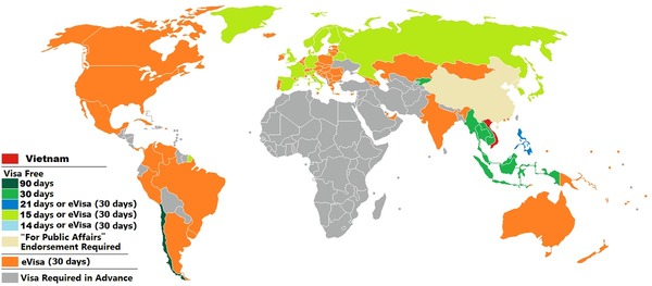 Who Needs a Visa to Enter Vietnam
