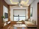 Top 5 mẫu quạt trần hiện đại cho chung cư hot nhất