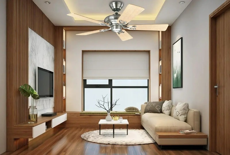 Top 5 mẫu quạt trần hiện đại cho chung cư hot nhất