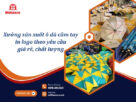 Mithanco - Xưởng sản xuất ô dù cầm tay in logo theo yêu cầu