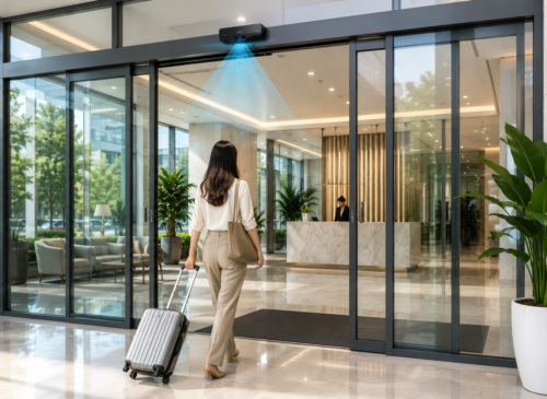 Loại cửa tự động cảm biến phổ biến