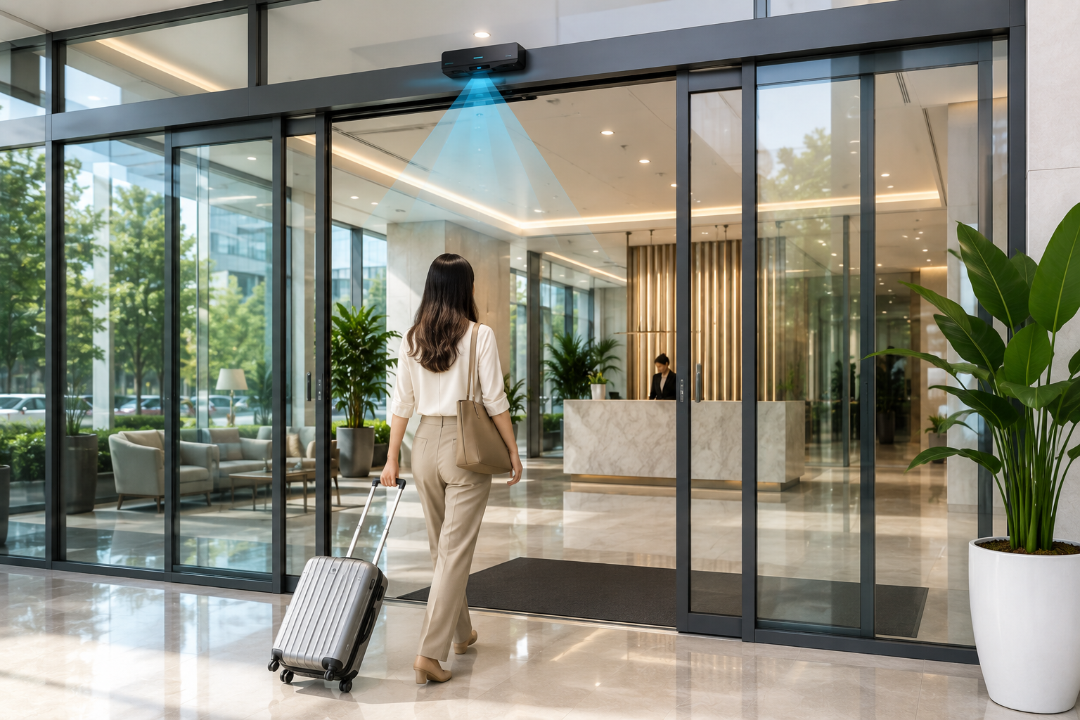 Loại cửa tự động cảm biến phổ biến
