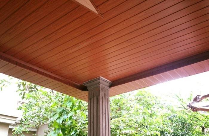 Vật liệu trần giả gỗ phù hợp công trình ngoài trời và nội thất
