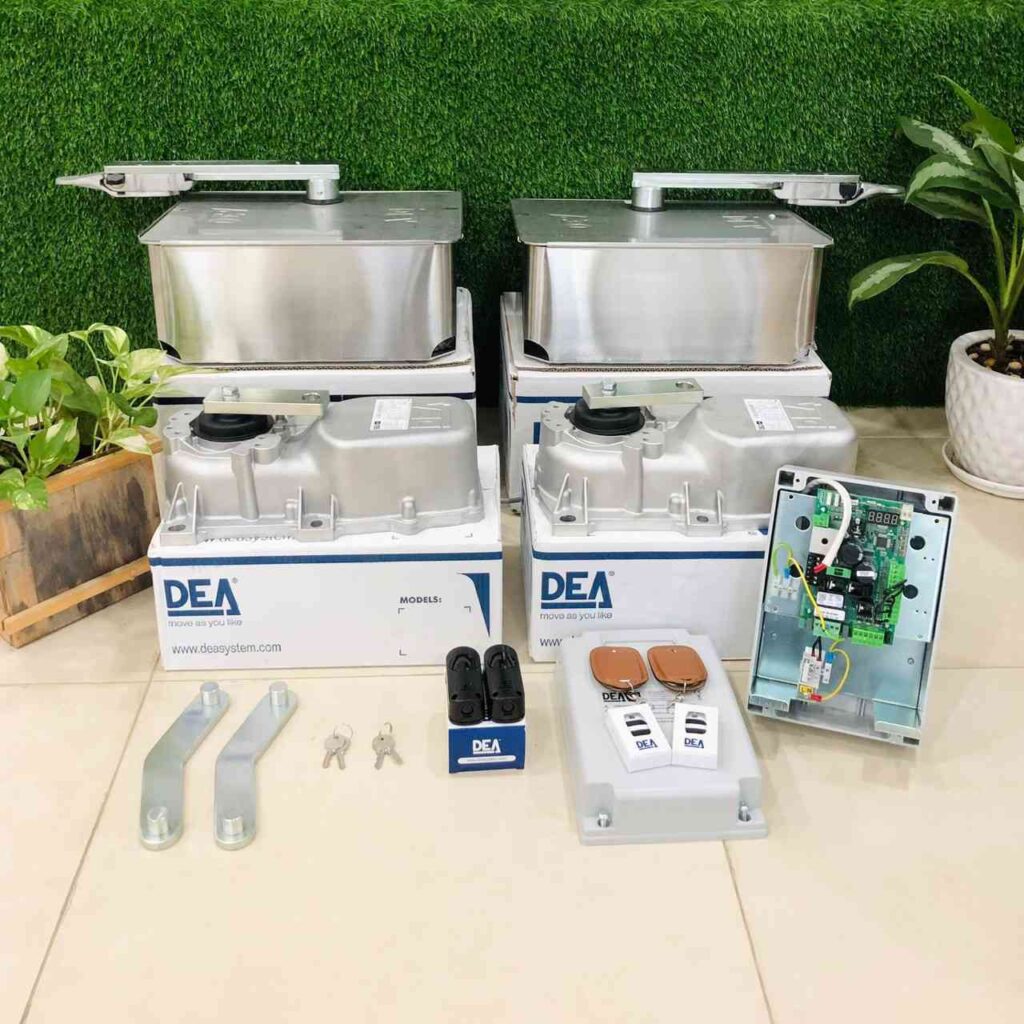 Cấu tạo động cơ cổng âm đất