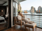 private balcony on view