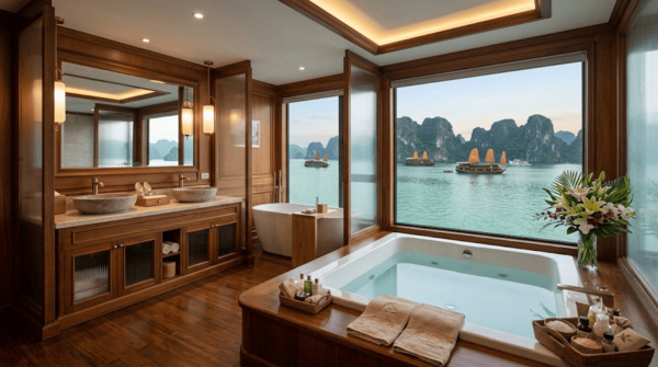 Relax in a private bath