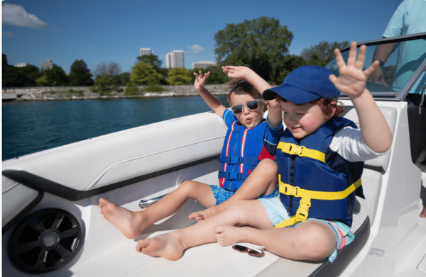Services for children on the boat